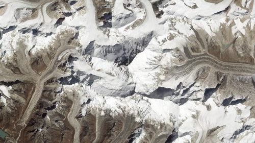 에베레스트 위성 사진, 놀라운 자연의 신비 "경이로워"