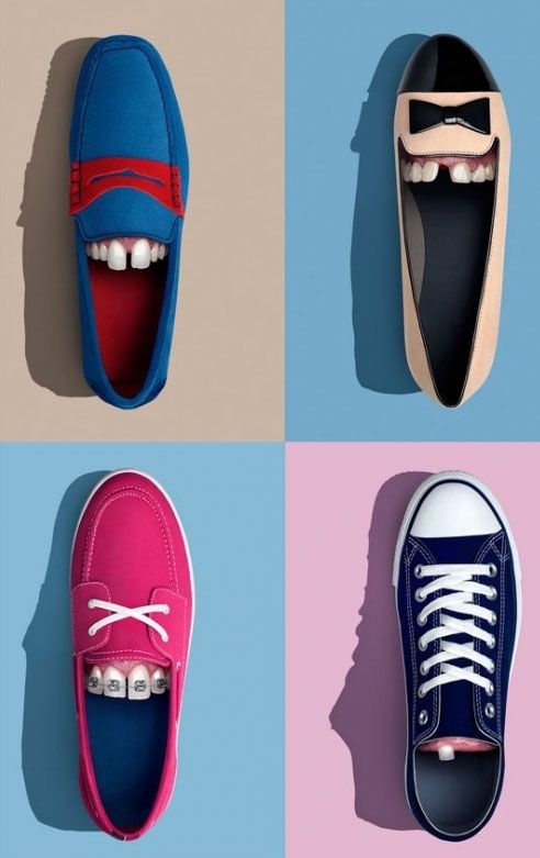 웃는 신발 디자인 화제, 기발한 아이디어에 네티즌 폭소