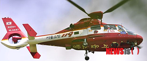 광주 추락 헬기는 인명구조용 '더핀'