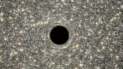 괴물 블랙홀 발견, 맨눈으로 볼 수 있는 별만 100만개