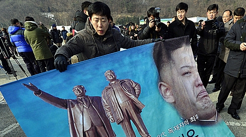 북한, 영화 '인터뷰' 대북 살포 예고한 박상학 살해 위협