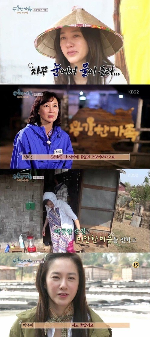 '용감한 가족' 박주미, 심혜진 '버럭' 소리치자 '눈물 펑펑'