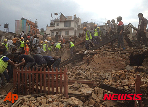 네팔 지진 한인 1명 부상…현지체류 한인 650명