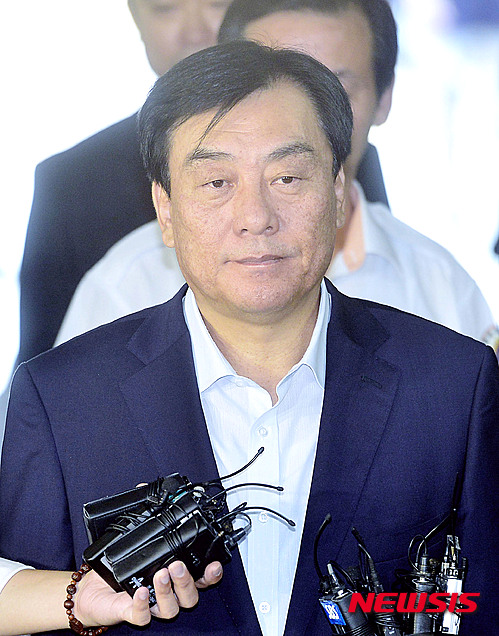 '불법 정치자금 수수' 박기춘 의원 구속
