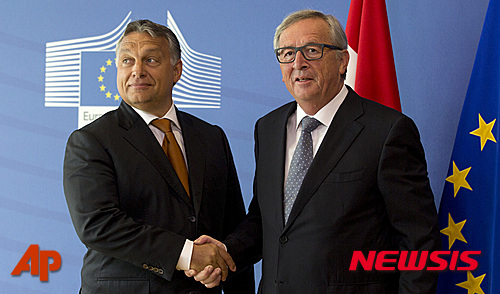 헝가리 총리 "난민은 EU문제 아냐…독일의 문제"