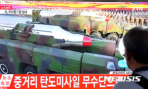 북, 원산 일대서 '무수단' 1발 추가 발사…여섯번째 발사