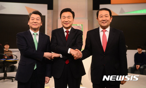 국민의당·바른정당 대선후보들, 방송토론 2차 격돌