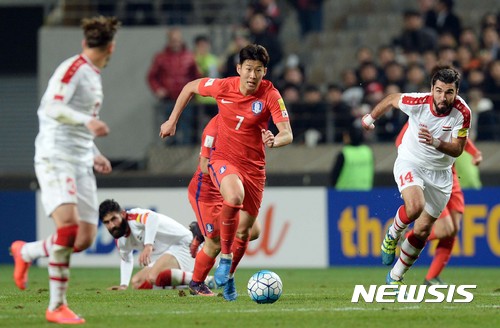 '홍정호 결승골'…한국, 시리아에 1-0 승리