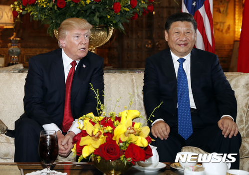 트럼프 "시진핑에게 얻은것 전혀 없다" 농담
