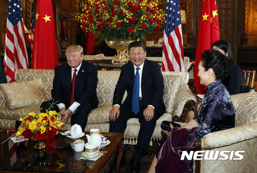 트럼프 "시진핑과 매우 좋은 관계…영리하고 유연해"