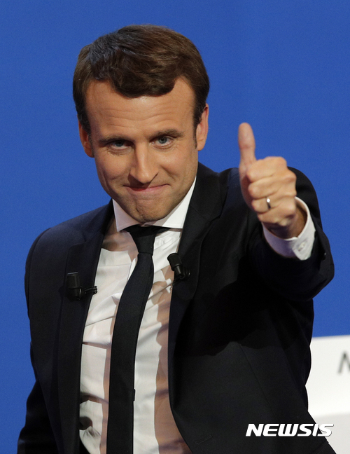 마크롱·르펜 "프랑스 바꾸겠다"…개표 90% 나란히 1,2위