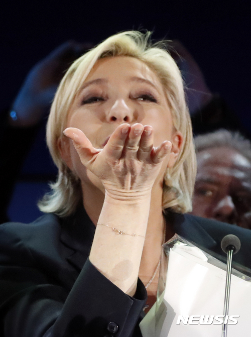 마크롱·르펜 "프랑스 바꾸겠다"…개표 90% 나란히 1,2위