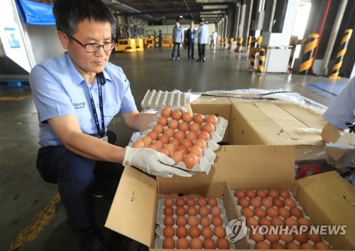 정부 태국산 계란 수입 차질…시기 늦어지고 물량은 절반 수준