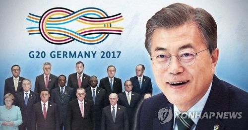 문 대통령, 내일 독일로 출국…7~8일 함부르크 G20 정상회의 참석