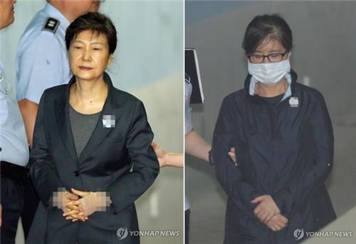 승마지원 조력자·'나쁜사람' 피해자, 박근혜·최순실 재판에