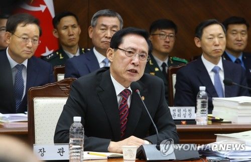 송영무 "한국 제외 미국 단독으로 전쟁하는 일 없을것"