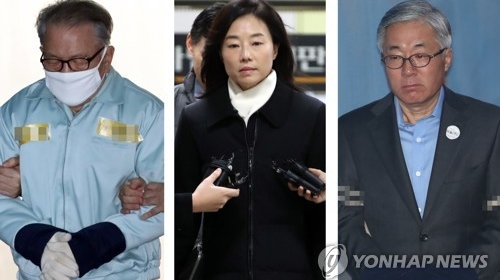 '블랙리스트' 2심 김기춘·조윤선 징역 7년·6년 등 중형 구형