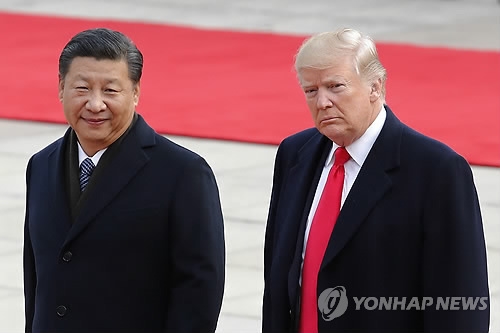 트럼프 "북한은 터프하게 다뤄야…중국이 우릴 더 도와야해"