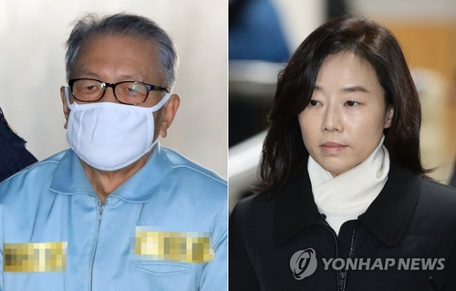 '블랙리스트' 2심 김기춘 징역 4년·조윤선 징역 2년 법정구속