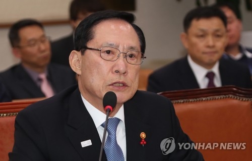 송영무 "북한, 한미에 핵무기 사용하면 북한정권 지도서 지워질것"