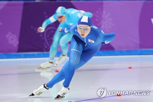 빙속 노선영, 자신의 올림픽 기록 경신…1500ｍ에서 14위