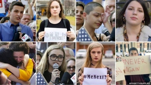 "친구들 죽음 헛되지 않게"…분노한 미국 10대들 '#미 넥스트' 운동