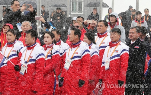 북한 선수단, 평창 동계패럴림픽 선수촌 공식 입촌