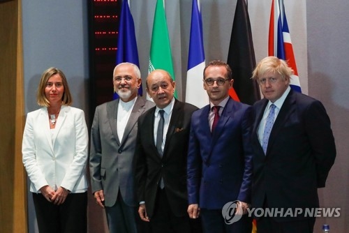 미-EU, 이란 핵합의 놓고 힘겨루기…'제재 전쟁' 비화 우려