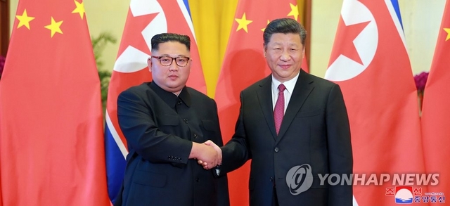 김정은 "중국과 긴밀 협력·협동"…시진핑 "북중, 새 발전 단계 진입"