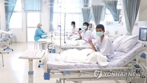 태국 동굴소년들 19일 퇴원…"정신적·육체적 회복 중"