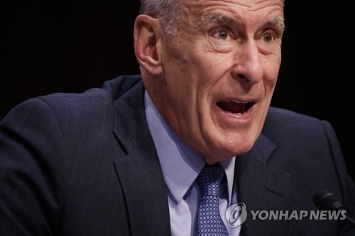 미 국가정보국장, '북 1년내 비핵화'에 "아마도 이뤄지지 않을것"
