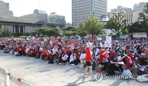 민갑룡 경찰청장, 광화문 '4차 여성시위' 현장 방문