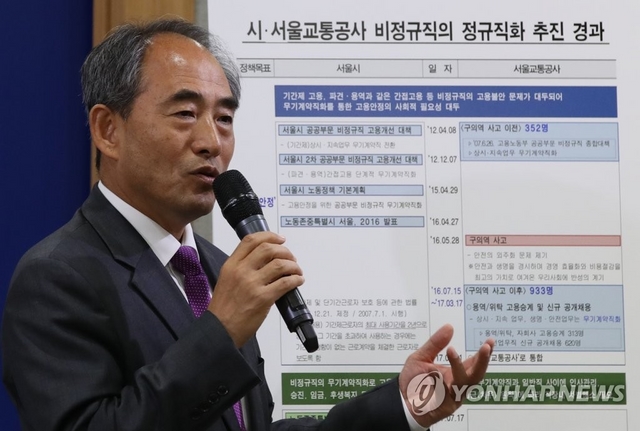서울시 "교통공사 채용비리의혹 허위사실 보도에 손해배상 청구"