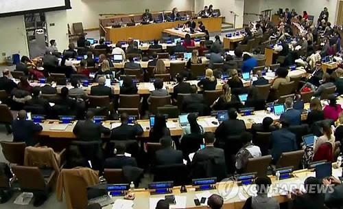 유엔, 북 인권결의 채택…"ICC회부·가장 책임있는 자 제재 권고"