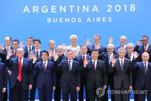 G20 정상회의 개막…미 '외톨이 반대'에 공동성명 진통