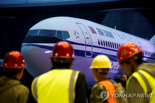 중국, 추락 에티오피아기 기종 '737 맥스' 운항 중단