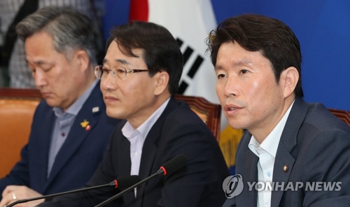 이인영 "한국당, 의회주의 폭거…새 협상 꿈꾸지 말라"
