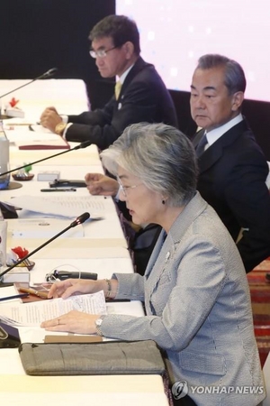 강경화 "일본 백색국가 한국 제외 결정, 엄중히 우려"