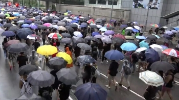 송환법 사태 후 최대 규모 시위…'홍콩의 미래' 분수령