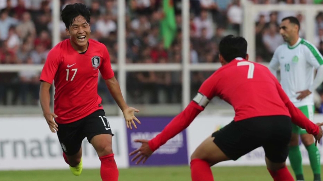 나상호·정우영 연속골…한국 축구, 투르크멘 2-0 격파