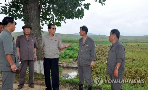 북한, 태풍 피해로 수확량 걱정…"가을걷이에 전국가적 집중"