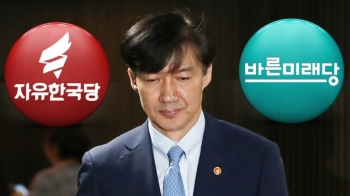 한국·바른미래 "명백한 수사 개입"…조 장관 탄핵 거론