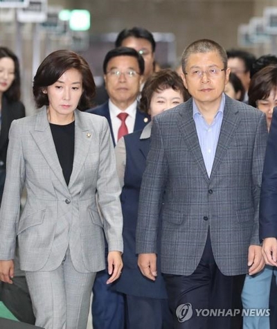 한국당 "촛불집회는 좌파준동 사기"…검찰 개혁집회 맹비난