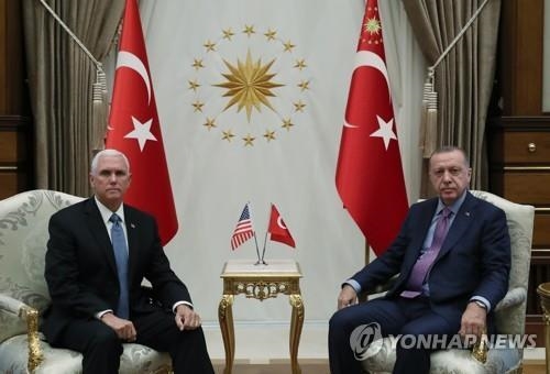 터키, 시리아 북동부서 5일간 조건부 휴전 합의