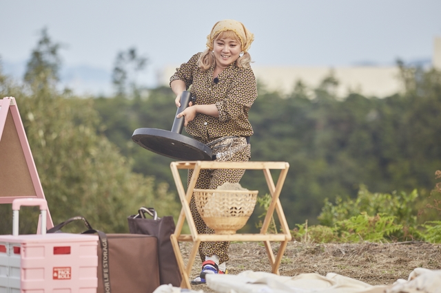 JTBC '갬성캠핑' 박나래 "캠핑은 조금 힘든 천국이다"
