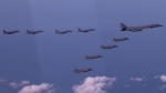 미 스텔스 전투기 24대 출격…'북 가상 좌표' 첫 타격훈련