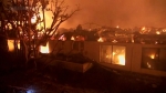 LA 인근 대형산불…주택가로 번져 3층 아파트 잿더미