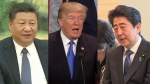 [청와대] 시진핑·아베 "북한과 대화 환영…적극 지지"