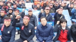 박원순, 한노총 집회 참석…탄력근로 갈등 속 '단독 행보'