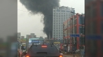 천안 21층 호텔서 화재, 지금도 연기…19명 다치고 1명 숨져